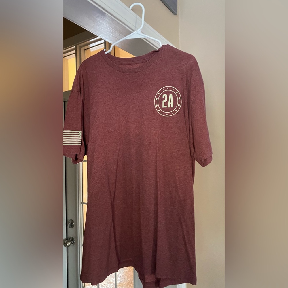 Grunt Style Burgundy Graphic Tee